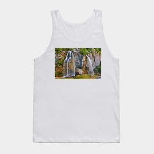 The "twin" waterfalls of Souda Tank Top